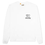 De La Galerie L/S Pocket Tee - White