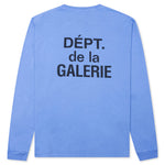 Dept De La Galerie L/S Tee - Blue