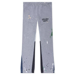 Logo Flare Sweatpants - Heather Grey
