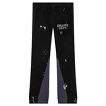 Logo Flare Sweatpants - Washed Black