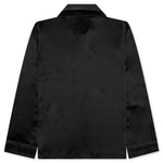 Silk Pajama Shirt - Black