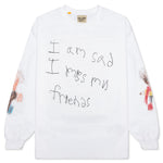 Gallery Dept. x Compound Kids I'm Sad L/S Tee - White