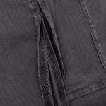 Garment Dye Rip Stop Pants - Black