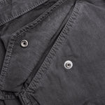 Garment Dye Rip Stop Pants - Black
