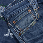 Gentlemen's Denim Pants - Indigo