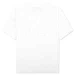 Get Weird Hologram Tee - White
