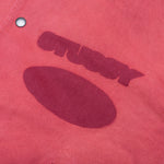 Ghost Logo Canvas Varsity - Red