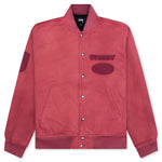 Ghost Logo Canvas Varsity - Red