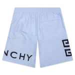 4G Long Swim Shorts - Baby Blue