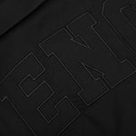 Boxy Fit Shirt w/ Hawaiian Collar - Black