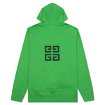 Branding Embroidery Classic Fit Hoodie - Apple Green