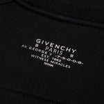 Logo Barbed Oversized Sweatshirt - Black
