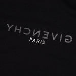 Paris Reverse Oversized T-Shirt - Black