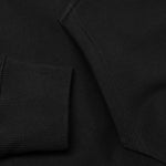 Reflective Slim Fit Hoodie - Black