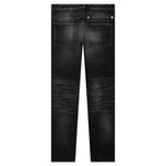Slim Fit Denim W/ Zips - Black/White