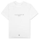 Slim Fit Reverse Print T-Shirt - White