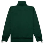 Women's Star Zipped Track Jacket - Bright Green