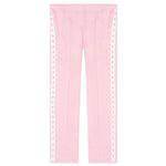Women's Star Wide Leg Jogging Pant - Rose Shadow/White