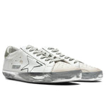 Super-Star Sneakers - White/Military Green