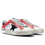 Super-Star Sneakers - White/Red/Black