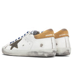 Super-Star Sneakers - White/Drill Green/Brown