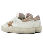 Women's Hi-Star - White/Cream Light Brown Giraffe