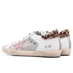 Women's Super-Star - Light Silver/Beige/Black Leopard