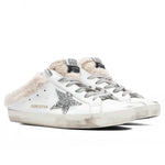 Women's Super-Star Sabot - White/Silver/Beige