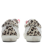 Women's Super-Star Sneakers - White/Silver/Cream Leopard