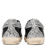 Women's Super-Star Sneakers - Black/White/Silver