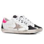 Women's Super-Star Sneakers - White/Black/Gold