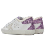 Women's Super-Star Sneakers - White/Lavender