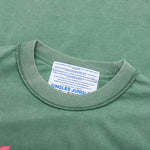 Good Morning Cops Vintage Wash Tee - Washed Green