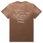 Goodbye, Goodbye Tee - Mustang Brown