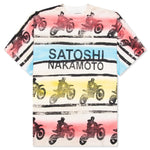 Gotcha Tee - White/Pink/Blue