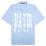 Gothic Logo Shirt S/S - Light Blue