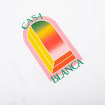 Gradient Arch Logo T-Shirt - White