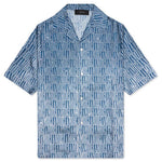 Gradient Bowling Shirt - Blue