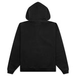 Graphic Zip Hoodie - Washed Black