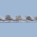 Air Jordan 11 Retro (GS) "Cool Grey" - Medium Grey/White