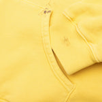 Gym Bag Zip Hoodie - Washed Yellow