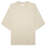 H Stamp Box Tee - Bone