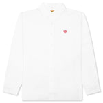 Oxford B.D L/S Shirt - White