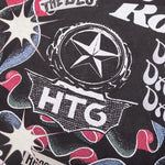 HTG Hotel Collage S/S Tee - Black