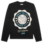 HTG Seal Logo L/S Tee - Black