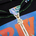 Halifax Reconstructed Full-Zip Hoodie - Black