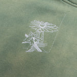 Hard Times Never Last Hoodie - Green