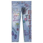 Harrison Double-Wide Denim - Indigo