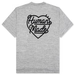 Heart Badge T-Shirt - Grey