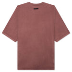 Heavy Crewneck Tee - Crimson
